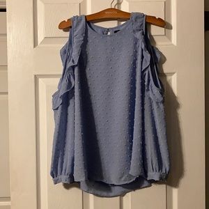 Light blue RW&Co blouse